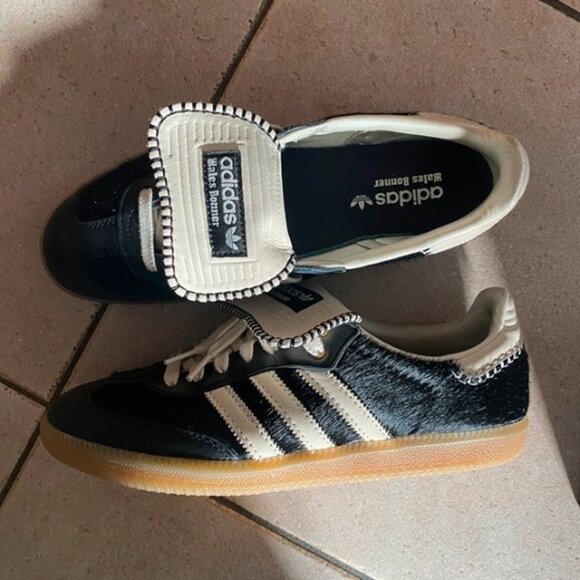 WALES BONNER x adidas originals Samba Pony Tonal - Picture 3 of 5